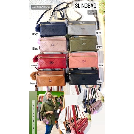 SLINGBAG IMPORT / TAS HP / TAS SIMPLE / TAS KECIL /TAS LUCU / TAS GEMES / TAS POMPOM / SLINGBAG IMPORT