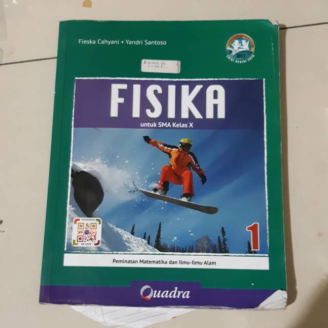 Buku Fisika QUADRA Kelas 10 SMA K13