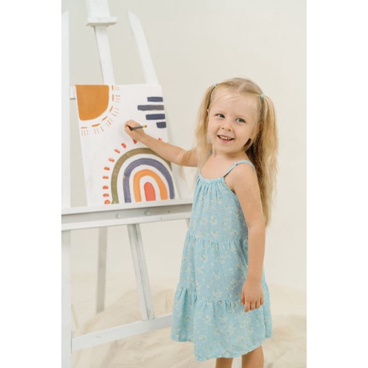 BOHOPANNA NOE DRESS / DRESS ANAK / DRESS ANAK MOTIF BUNGA