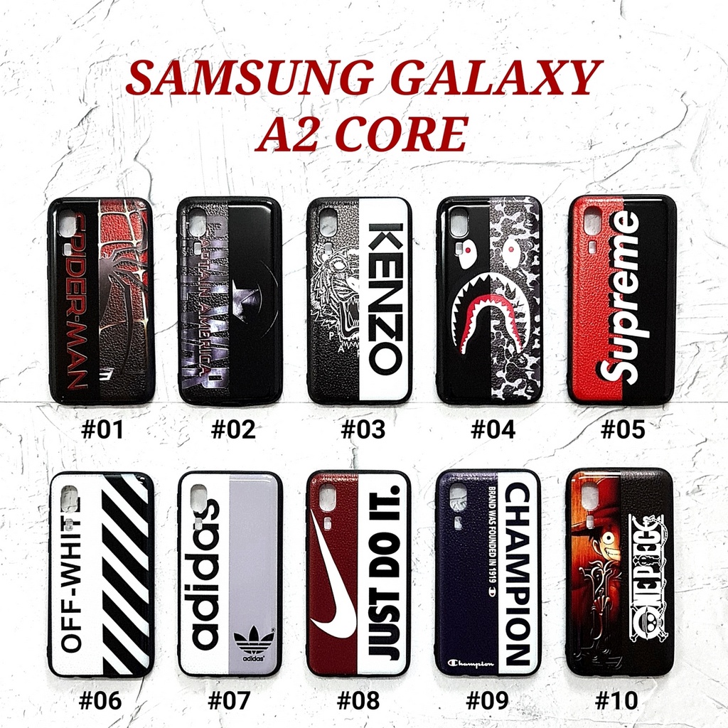 SAMSUNG A10 A20 A30 A40 A50 A30S A50S A60 A70 A2 CORE A750 A7 2018 - MAN OF STYLE Case Motif Cowok