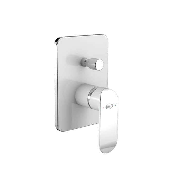 AER Kran tanam shower Air Panas Dingin - Mixer with diverter SAH DY1