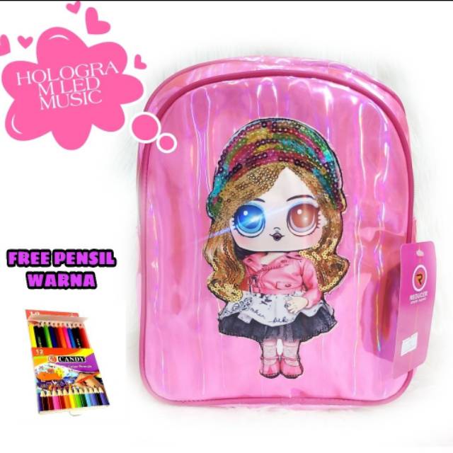 Tas LoL lucu model terbaru tas paud tk