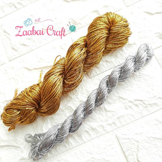 TALI SOUVENIR WARNA EMAS PERAK TERMURAH
