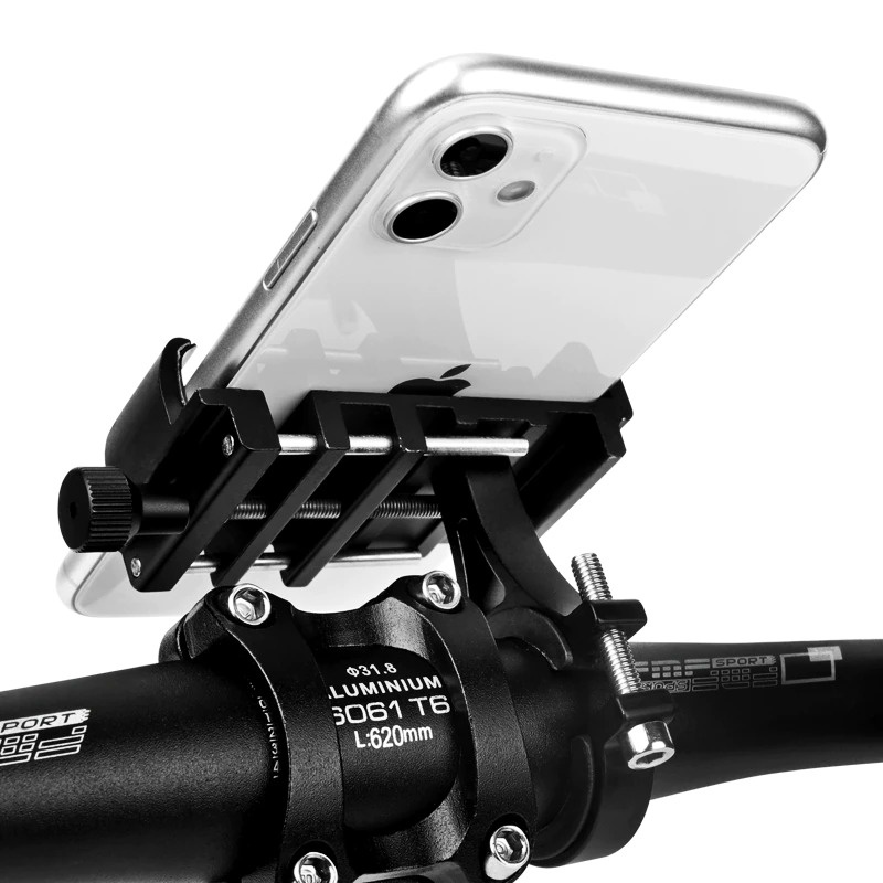 Bicycle Bike Mount Smartphone Holder Sepeda - Z-072 - Black