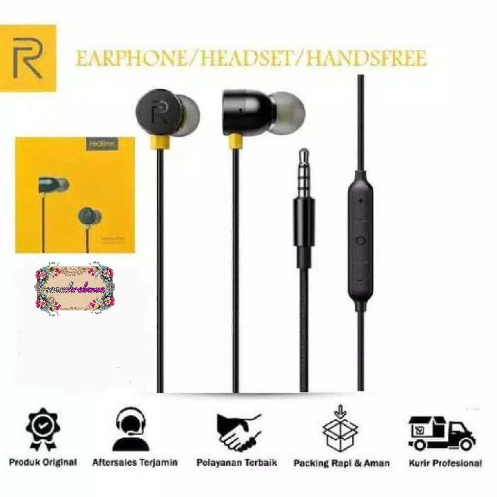 BM062 Handsfree Earphone Headset untuk Realme Suara Bagus SB1106