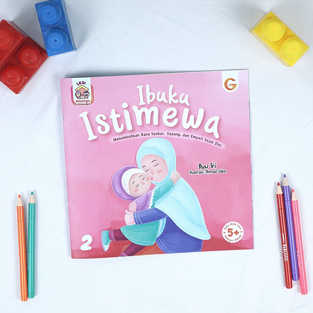 Buku Anak Muslim Seri Keluarga Istimewa - Ibuku Istimewa - Gema Insani 100% Original