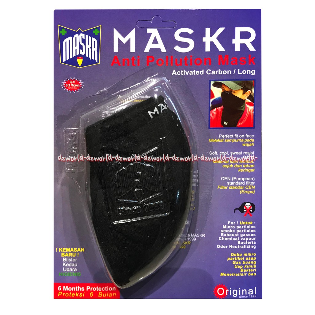 Maskr Masker Anti Polusi Masker Pengendara Motor Model Panjang