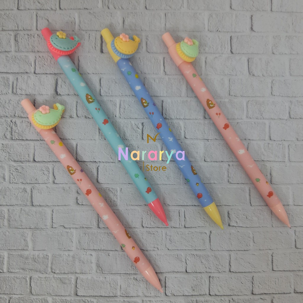 

2x Pensil Mekanik Dolpin / Pensil Karakter / Pensil Lucu / Alat Tulis Sekolah