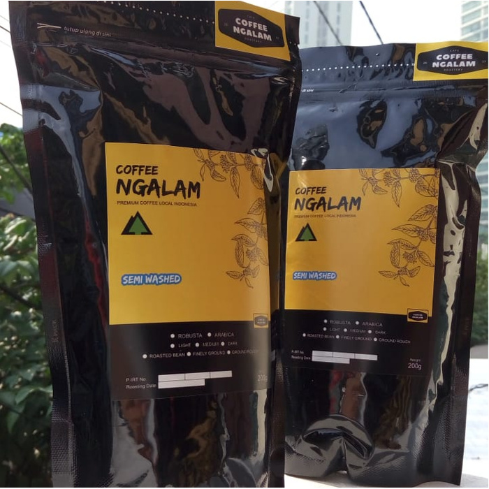 

PROMO 30k Coffee Ngalam Robusta / Kopi Dampit / 100% Kopi Murni