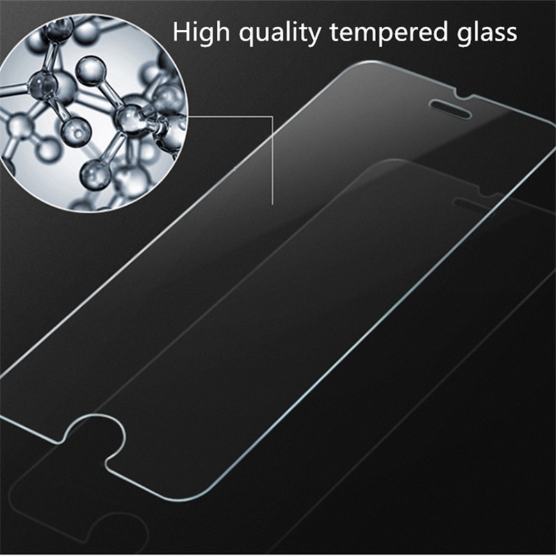 Pelindung Layar Tempered Glass 9h Untuk Iphone 12 7 8 6 S 6s Plus X Xr Xs Max 11 Pro Max 12 Mini