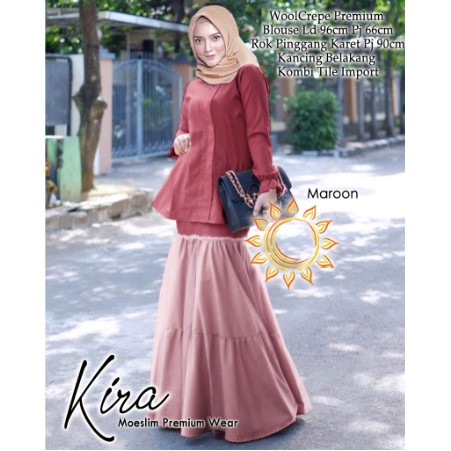 Baju gamis wanita terbaru model pesta kekinian moscrepe polos MEDINA MAXI LD100 2022 size M syar'i