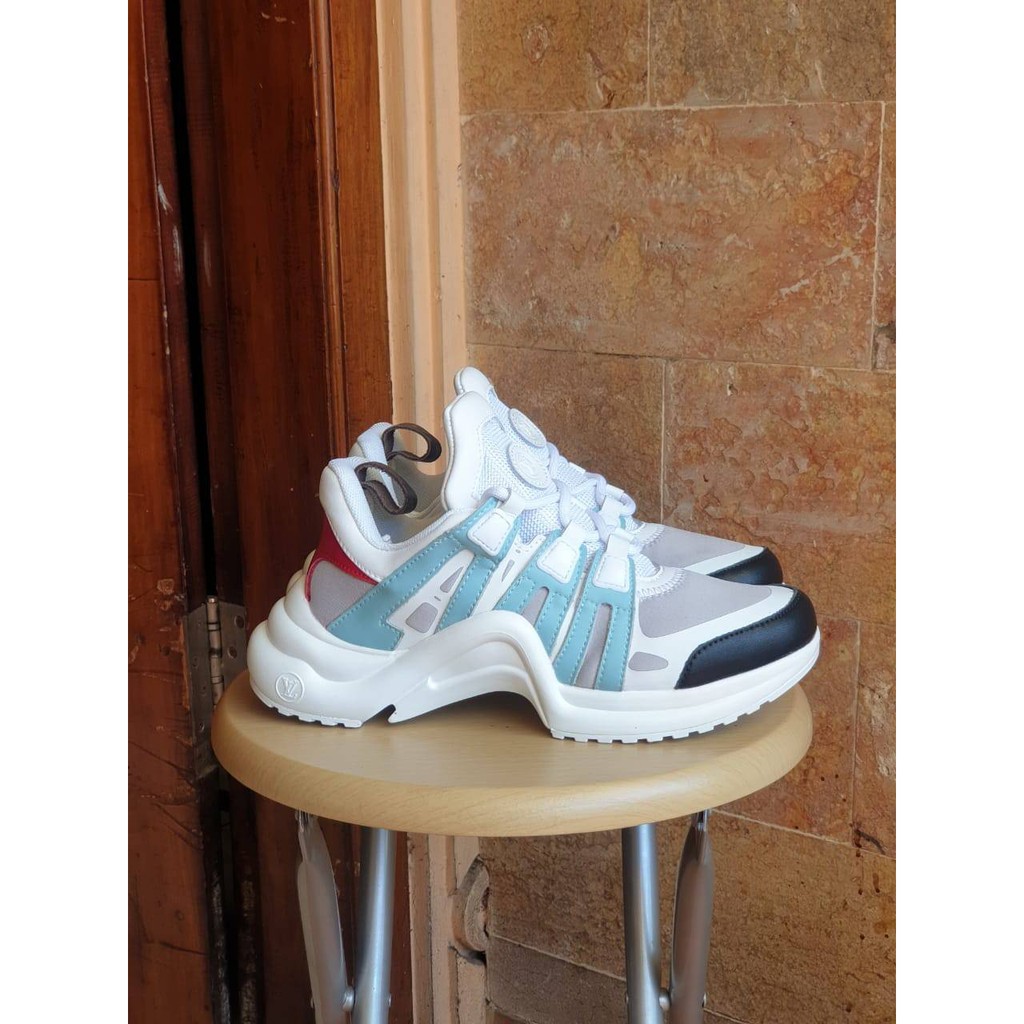 SEPATU WANITA LOUIS VUITTON ARCHLIGHT LV / SNEAKERS WANITA 36-40