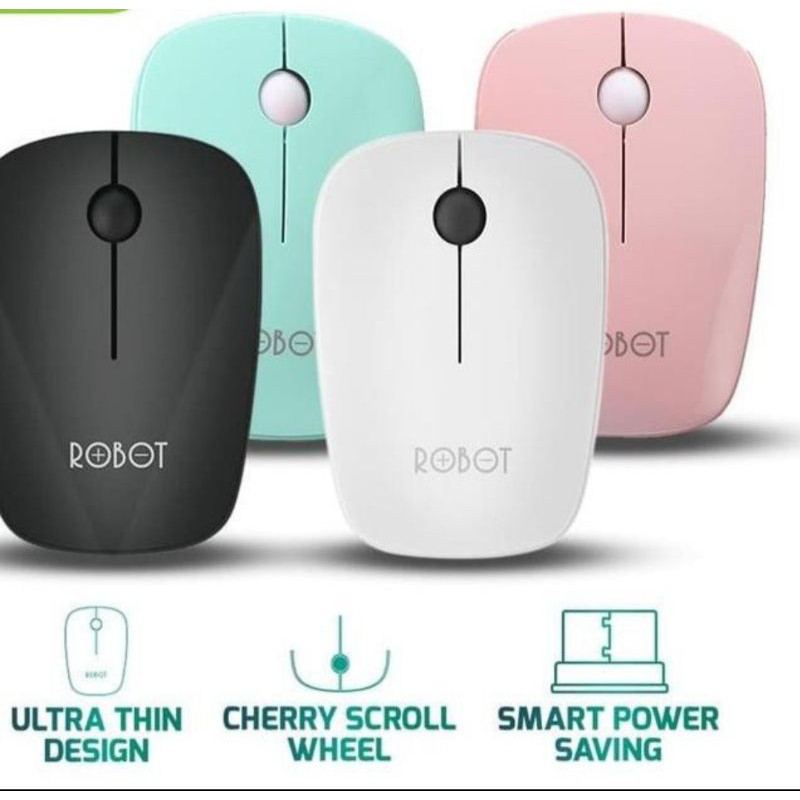 MOUSE WIRELESS ROBOT M220