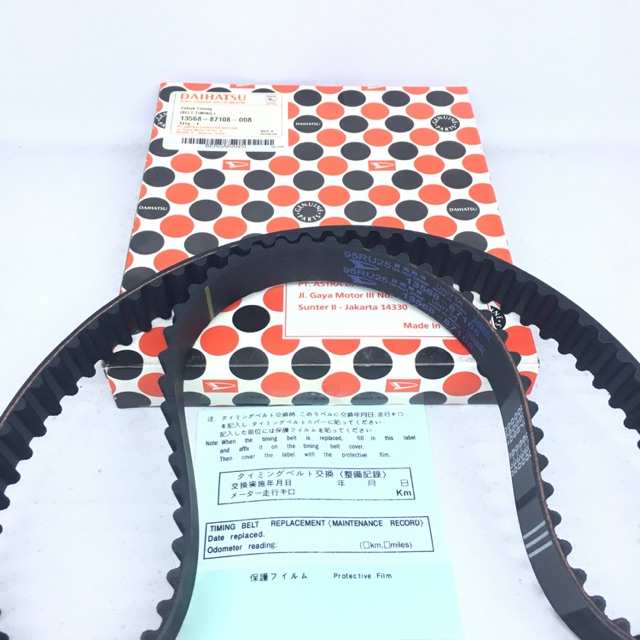 Timing Belt Daihatsu S89-Taruna 13568-87108-008