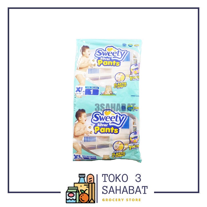 Sweety Silver Pants XL