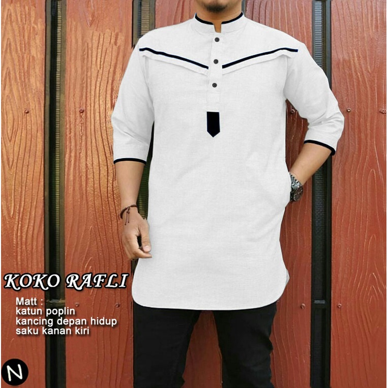 CTN Baju muslim koko RAFLI varian lengkap termurah best seller