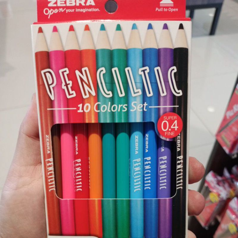 

ZEBRA PENCILTIC 10 COLORS SET