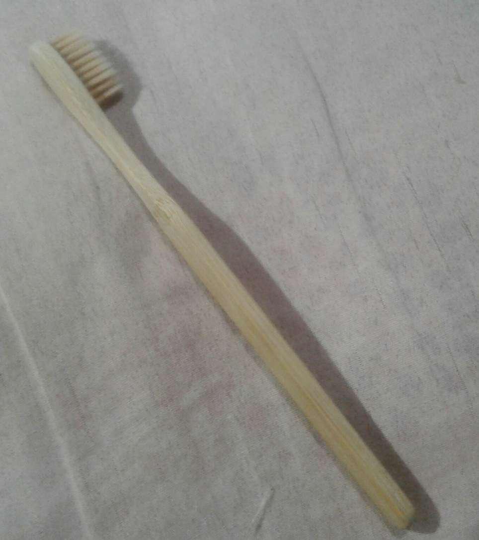 Ecofriendly Bamboo Toothbrush - Light Brown