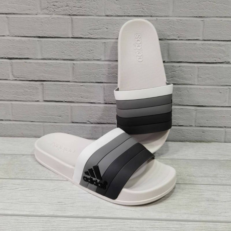 sandal wanita import size 36-40 black white grade original