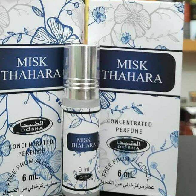 MISK THAHARA Parfum DOBHA Kemasan 6ml Minyak Wangi Roll On Non Alkohol