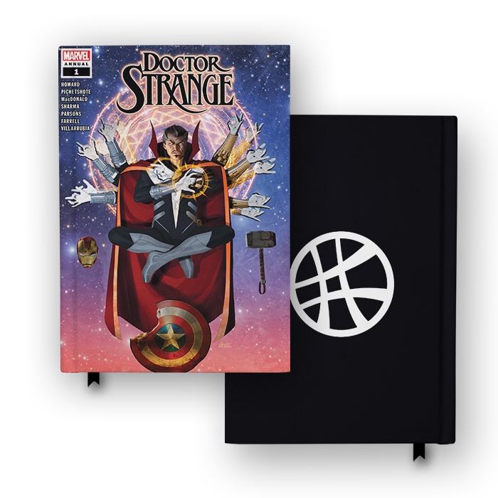

Buku Catatan Notebook Dr Strange Comic Cover 2 Agenda Diary Jurnal Hardcover Custom