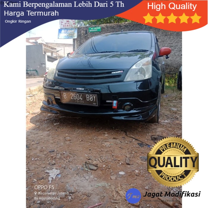 Diskon Gede Bodykit Livina model impul 2008-2010 mentah harga satuan depan Bodykit Nissan Livina