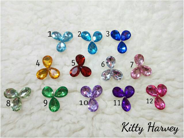 Teardrop Crystal 18mm