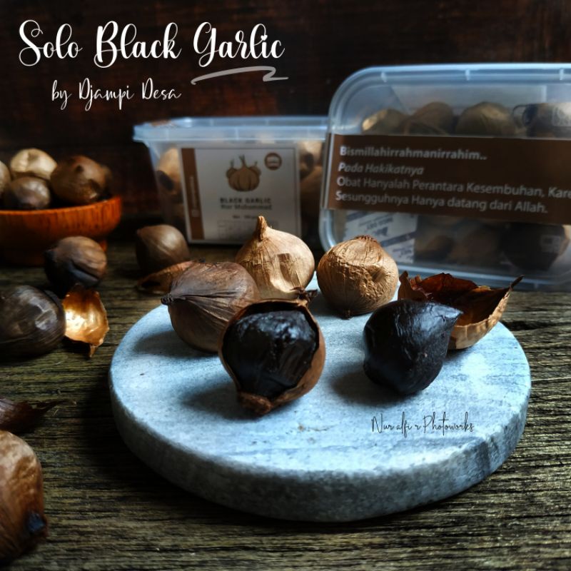 

Bawang Lanang Hitam/Black Garlic Tunggal 100gram