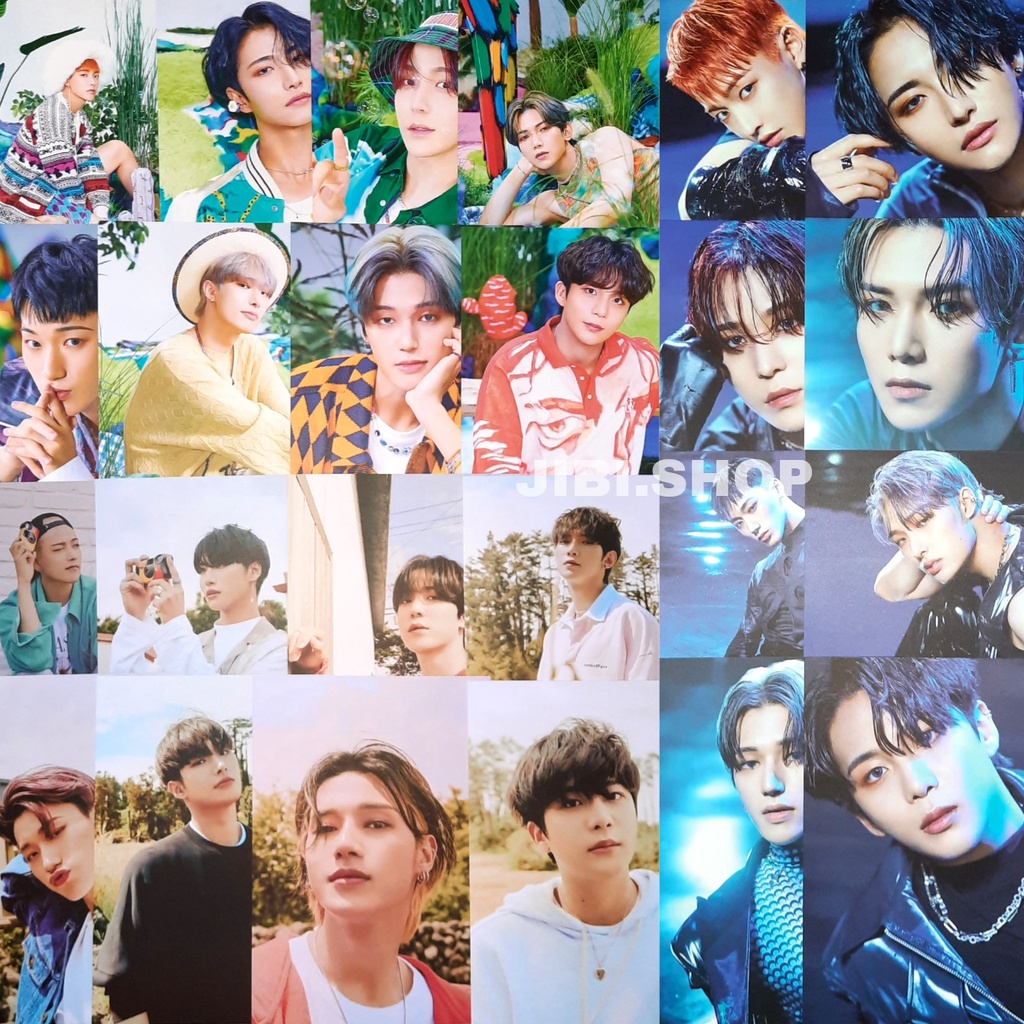 [official postcard] ateez zero fever part 3 lyric card album hongjoong seonghwa yunho san yeosang mi