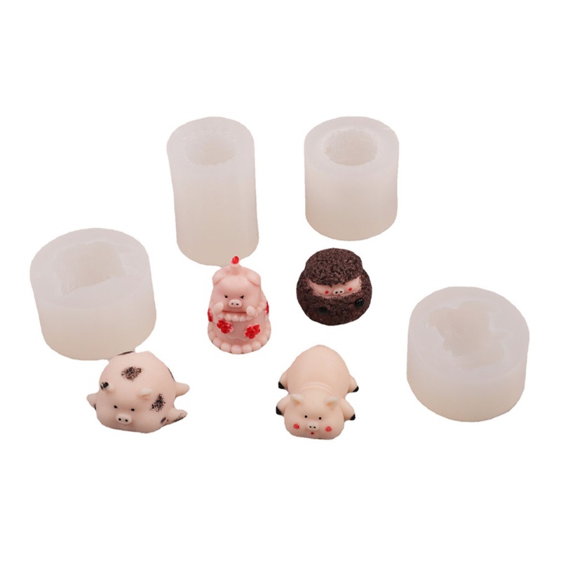 SIY  3D Dudu Pig Silicone Mold Resin Epoxy Casting Making DIY Soap Candle Jewelry