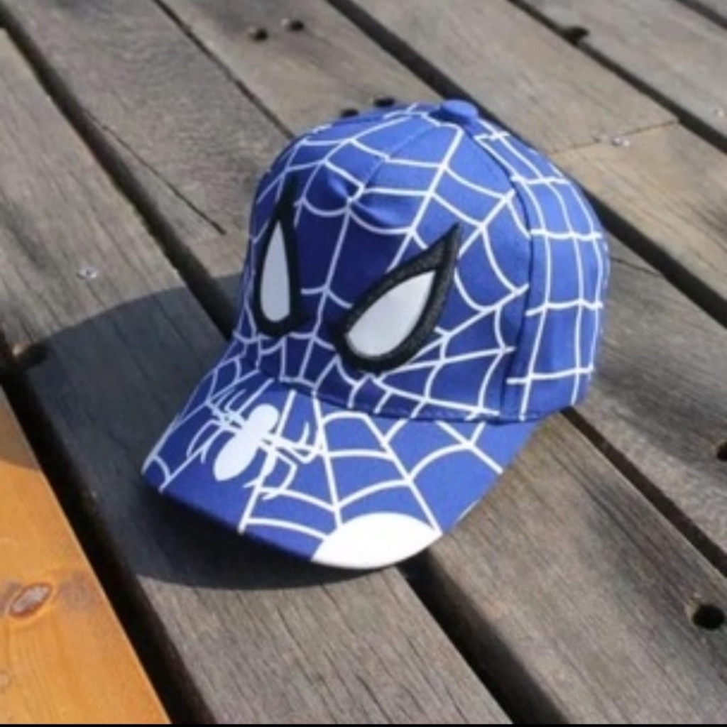 Topi Anak Spiderman Usia 2-12 Tahun Unisex