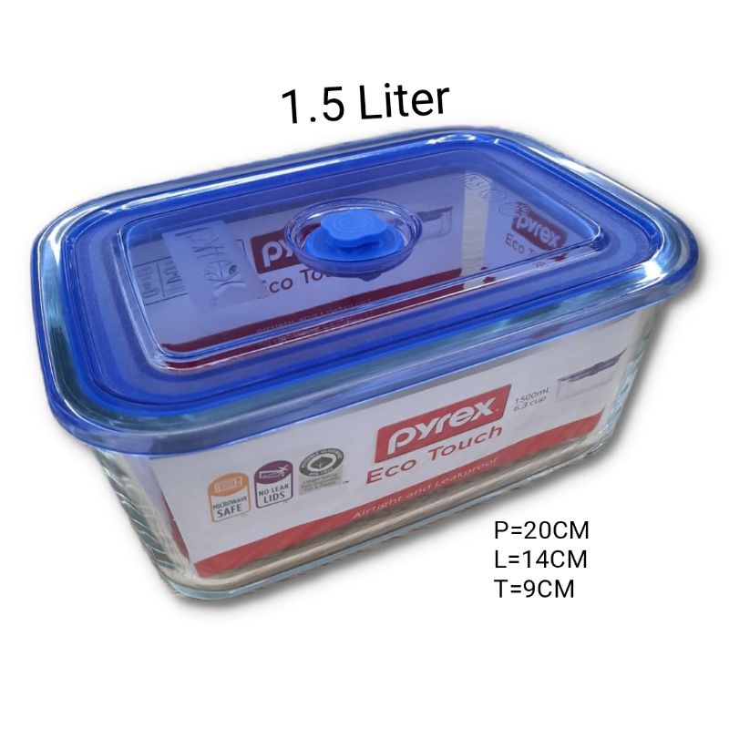 PYREX  ECO TOUCH RECTANGULAR 1.5L