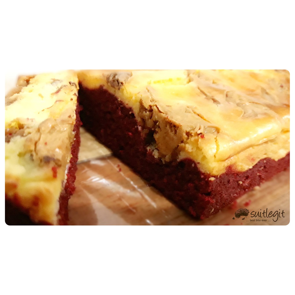 

Skippy swirl - Red Velvet Cream Cheese Brownie