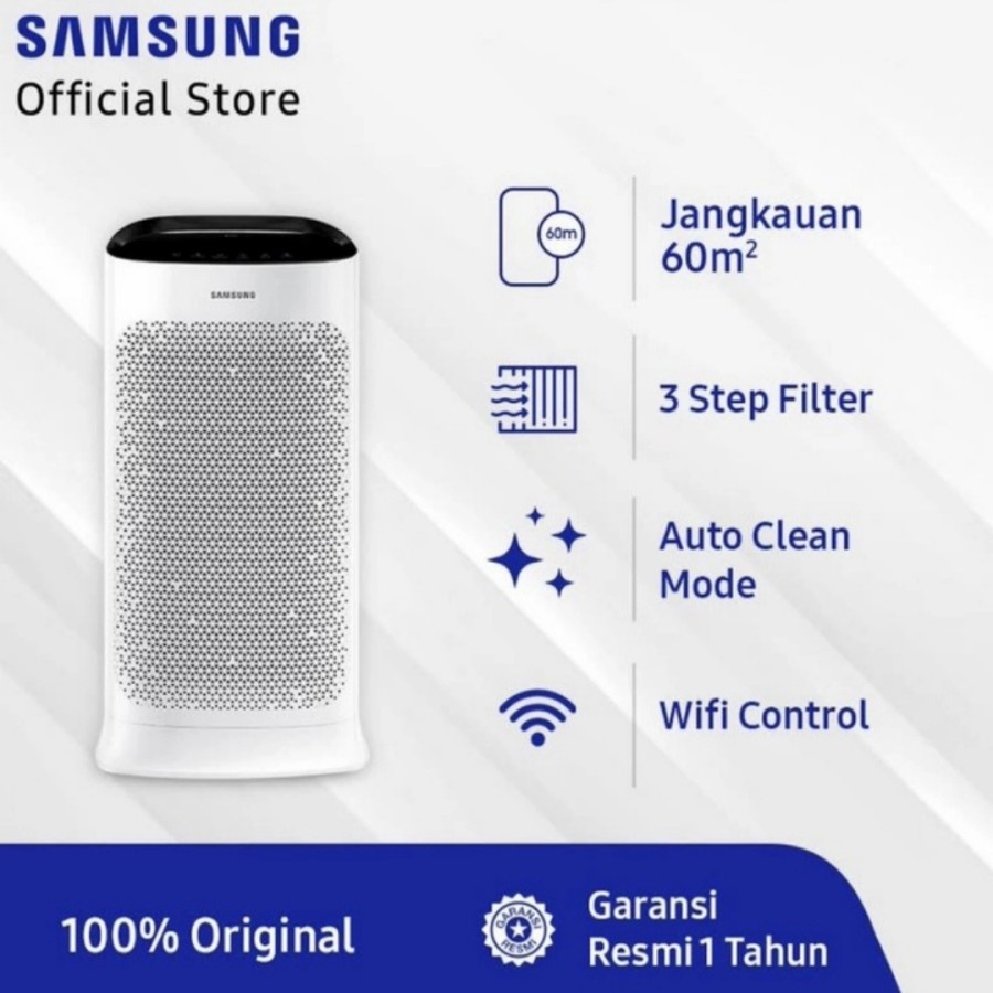 Samsung Air Purifier AX60R5080WD AirPurifier with HEPA Filter