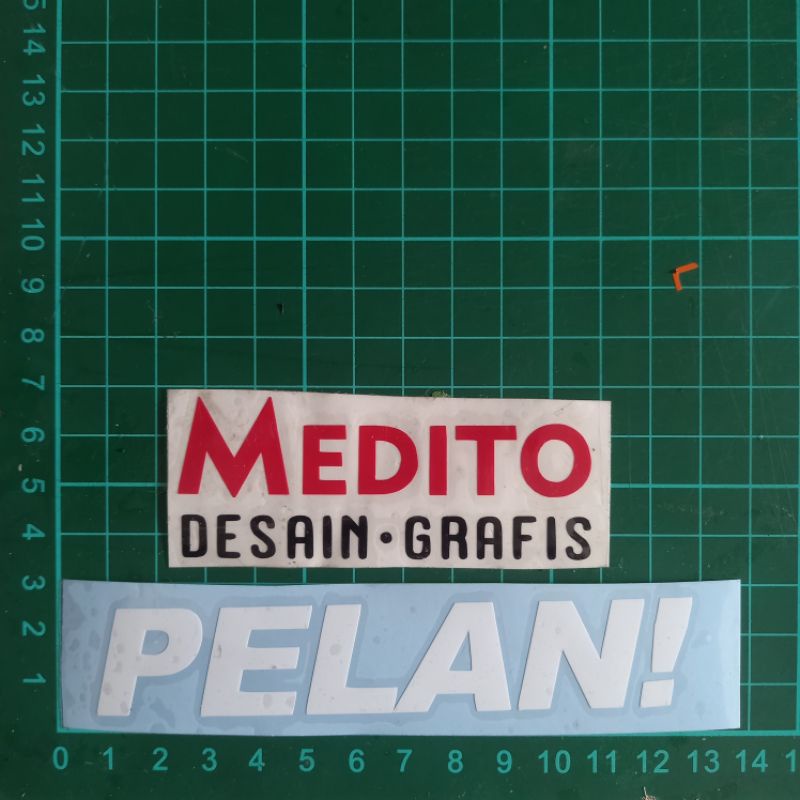 Stiker Cutting Pelan