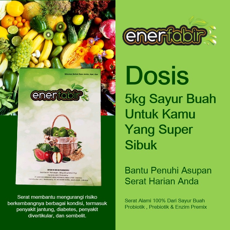 

Promo! Enerfabir Jus Kesehatan Untuk Diet + Free Shaker