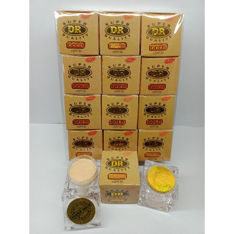 CREAM DR GOLD SUPER QUALITY +SPF30 // DR GOLD ORIGINAL STIKER LUSINAN