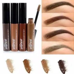 Best Product New Import Korea Popfeel Eyebrow Gel Maskara Pensil Alis Tahan Lama - Paling Diminati