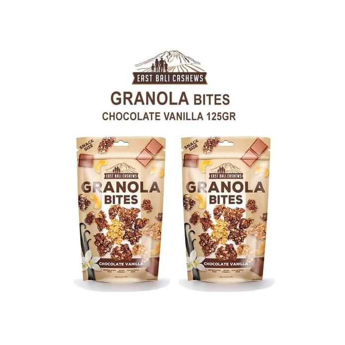 

EAST BALI CASHEW GRANOLA BITES 125 GRAM