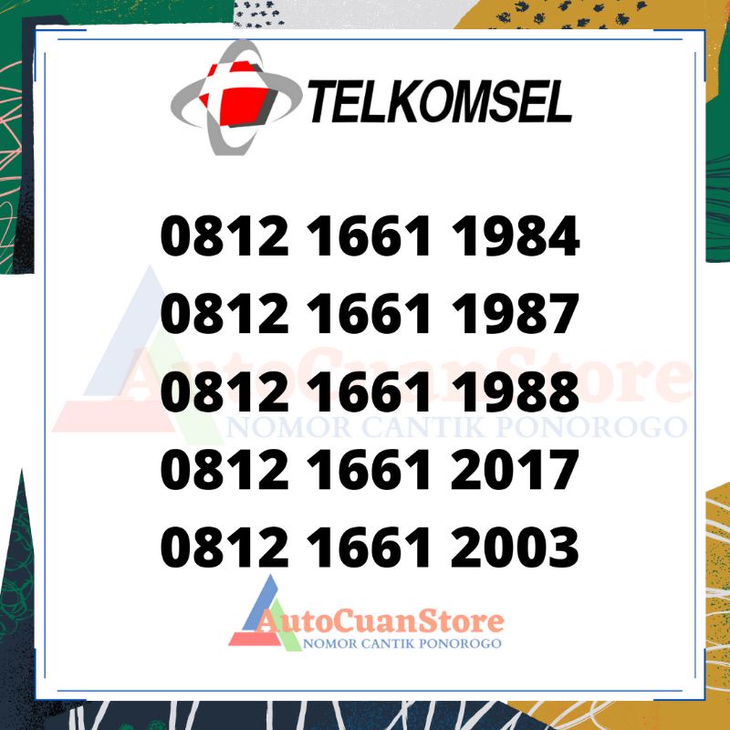 KARTU PERDANA TELKOMSEL SERI TAHUN