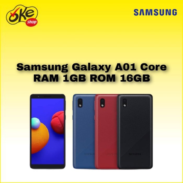 Samsung Galaxy A01 Core (1/16GB) Smartphone | Shopee Indonesia