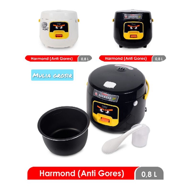 Magic Com Cosmos 0.8L 3in1 CRJ 6601 Harmond (Anti Gores) Rice Cooker Cosmos 0.8L