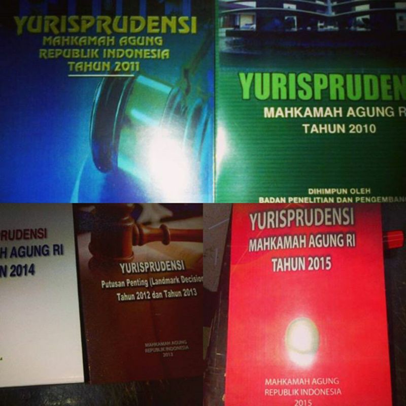 YURISPRUDENSI MAHKAMAH AGUNG 2010 - 2018
