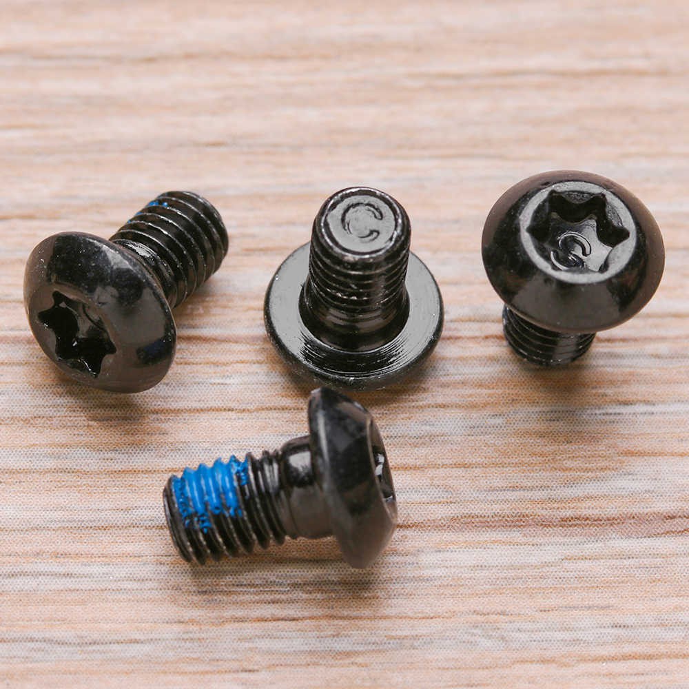 YGRETTE - 1Pcs 12mm  Baut Cakram sepeda Rotor Bicycle Disc Brake Bolts Mounting Screws T25 Head