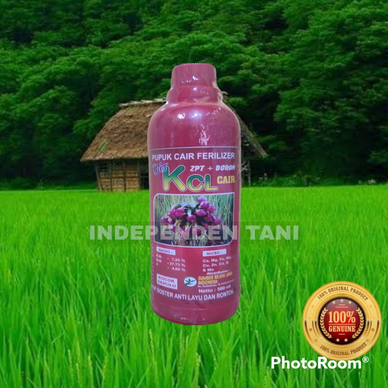 Jual PUPUK CAIR FERTILIZER - BIO KCL KEMASAN 500 ML HARGA GROSIR ...