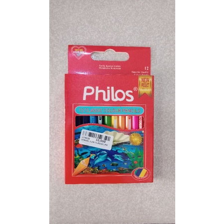 

pensil warna kayu pendek philos