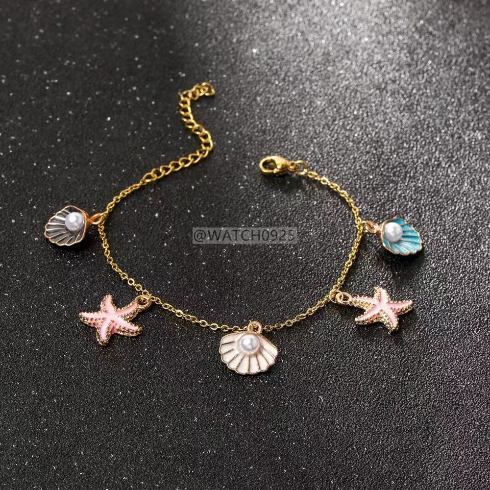 ✨Tongtonges✨ COD gelang titanium wanita anti karat korean style huruf S200