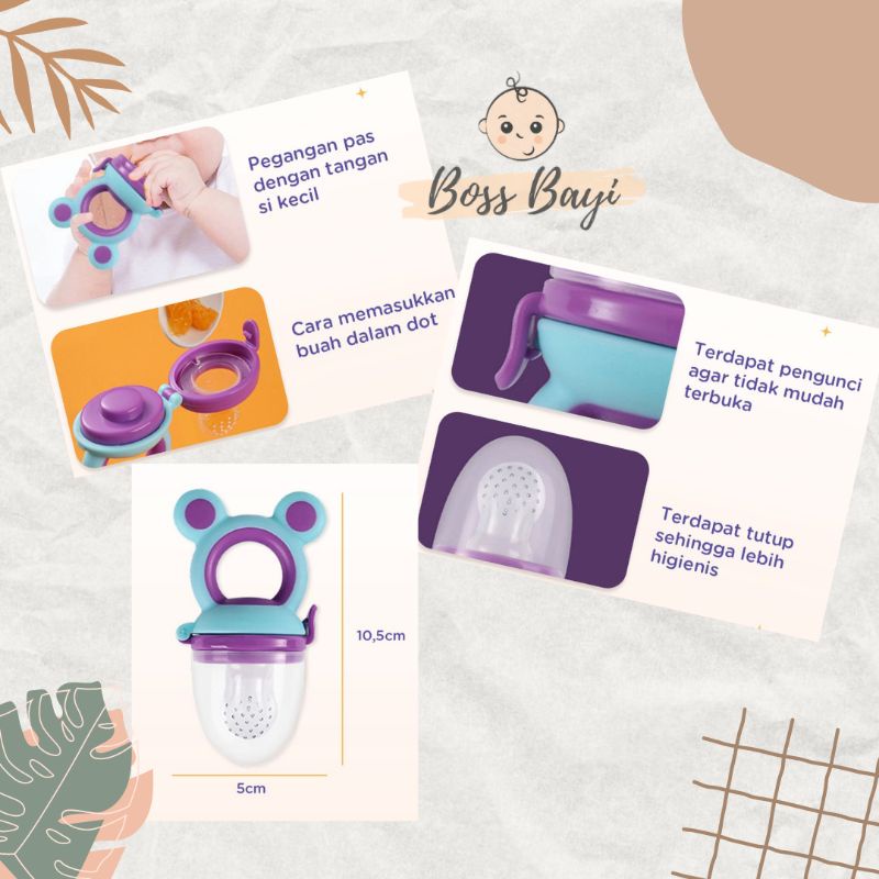 Food Feeder/Empeng Buah Mickey/Teether Dot-1