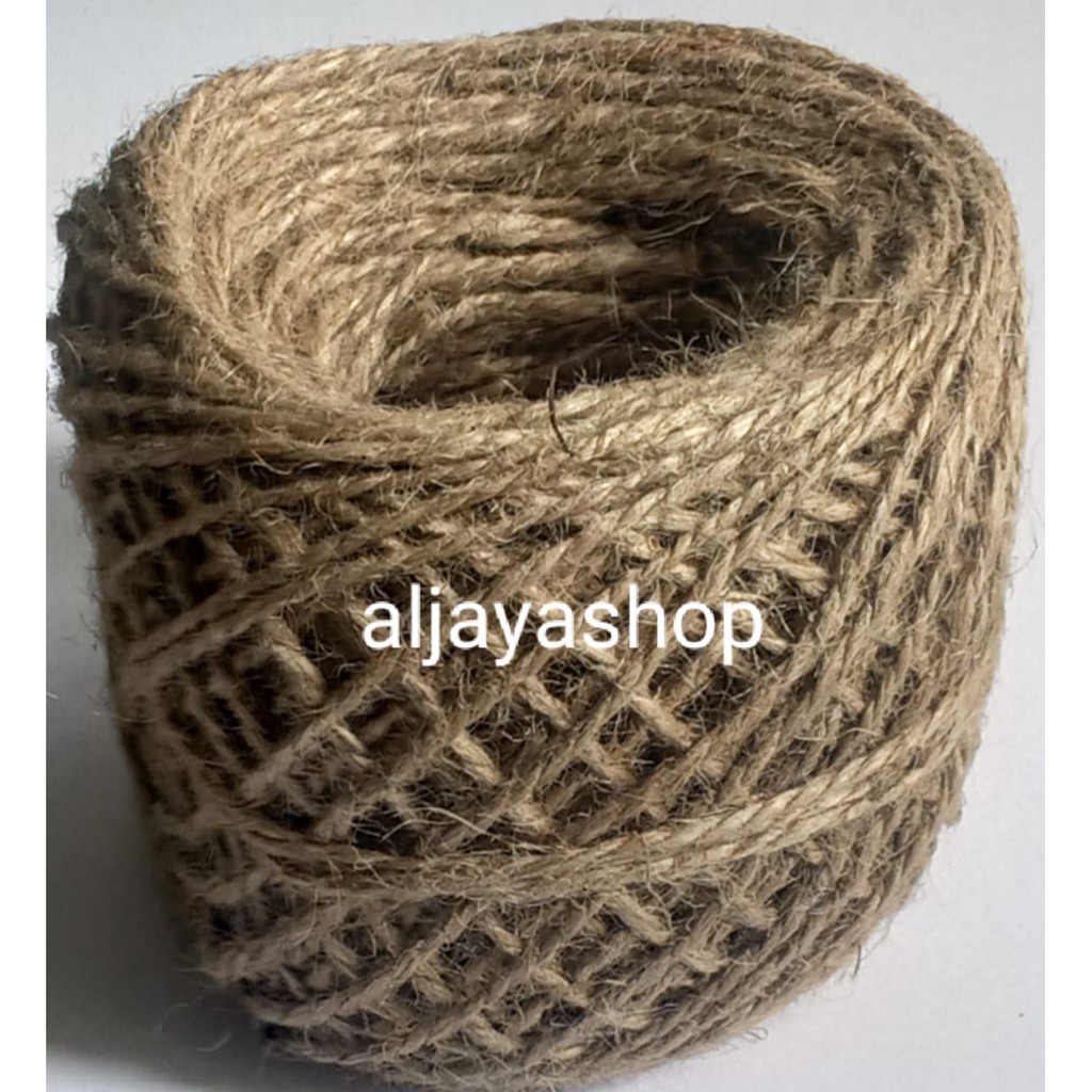 

Tali Rami/Goni Ukuran 3 PLY Panjang ±100 Meter | Tali Rami Gulungan | Tali Rami Murah