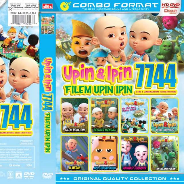 Kaset Dvd Film Colettion Kartun Anak Anak Upin Ipin Shopee Indonesia